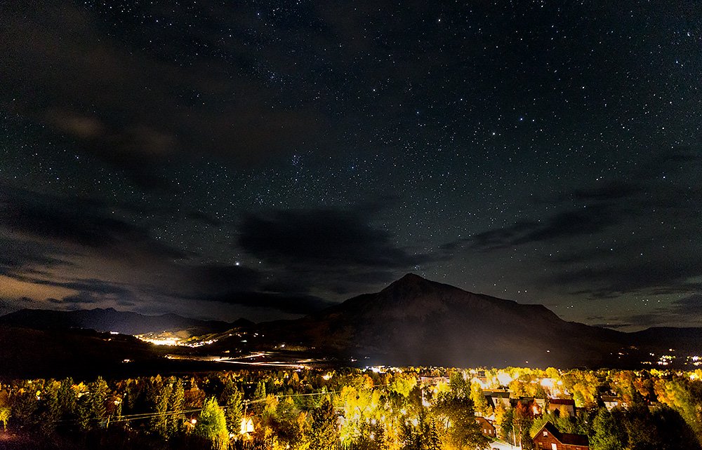 Crested Butte, CO Night September 27 2014