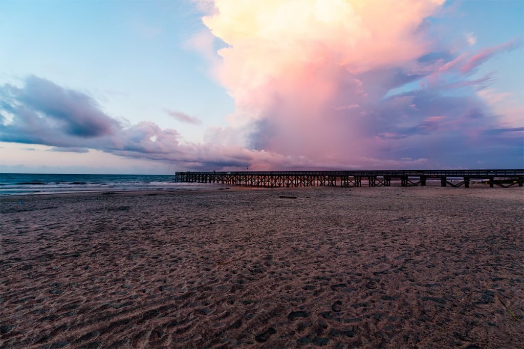 Isle of Palms Beach at Sunrise, South Carolina July 2016